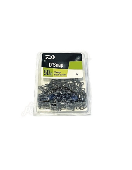 Daiwa Double Way Swivel Tam. 1/2 50pcs